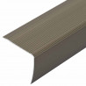 Listwy schodowe 30 pcs szampański 67 x 3.5 x 3 cm Aluminium