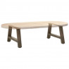 Nogi do stolika kawowego w kształcie litery A 2 szt. 60x(30-31) cm Stal