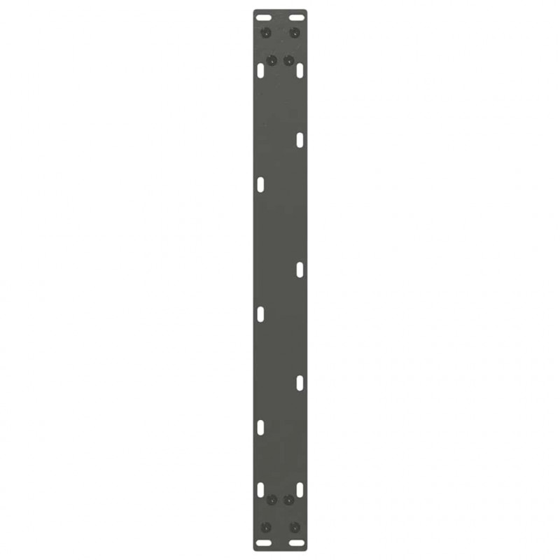 Nogi do stolika kawowego w kształcie litery U 2 szt. Antracyt 60x(30-31) cm Stal