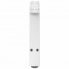 Nogi do stolika kawowego w kształcie litery A 2 szt. Białe 70x(30-31) cm Stal