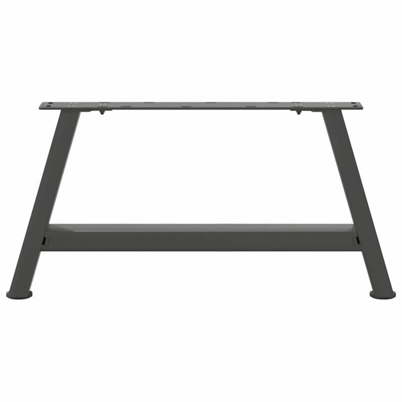 Nogi do stolika kawowego w kształcie litery A 2 szt. Antracyt 70x(30-31) cm Stal