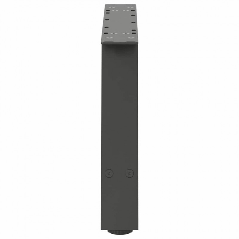 Nogi do stolika kawowego w kształcie litery A 2 szt. Antracyt 70x(30-31) cm Stal