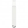 Nogi do stolika kawowego w kształcie litery U 2 szt. Białe 70x(30-31) cm Stal