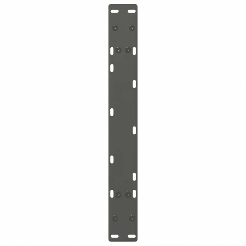 Nogi do stolika kawowego w kształcie litery A 2 szt. Antracyt 70x(30-31) cm Stal