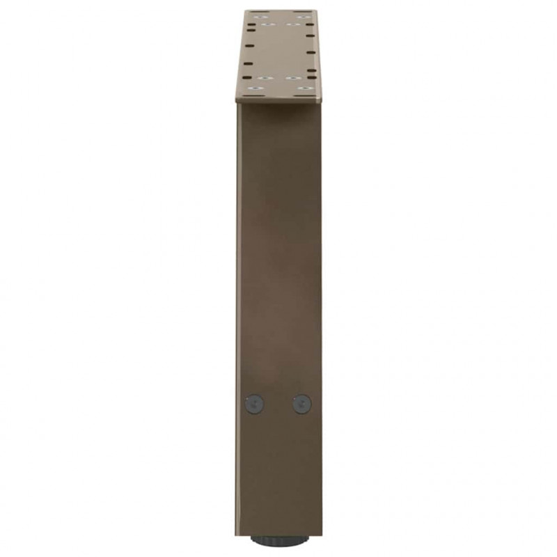 Nogi do stolika kawowego w kształcie litery A 2 szt. 70x(30-31) cm Stal