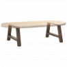Nogi do stolika kawowego w kształcie litery A 2 szt. 70x(30-31) cm Stal