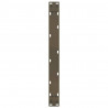 Nogi do stolika kawowego w kształcie litery U 2 szt. Naturalna stal 70x(30-31) cm Stal