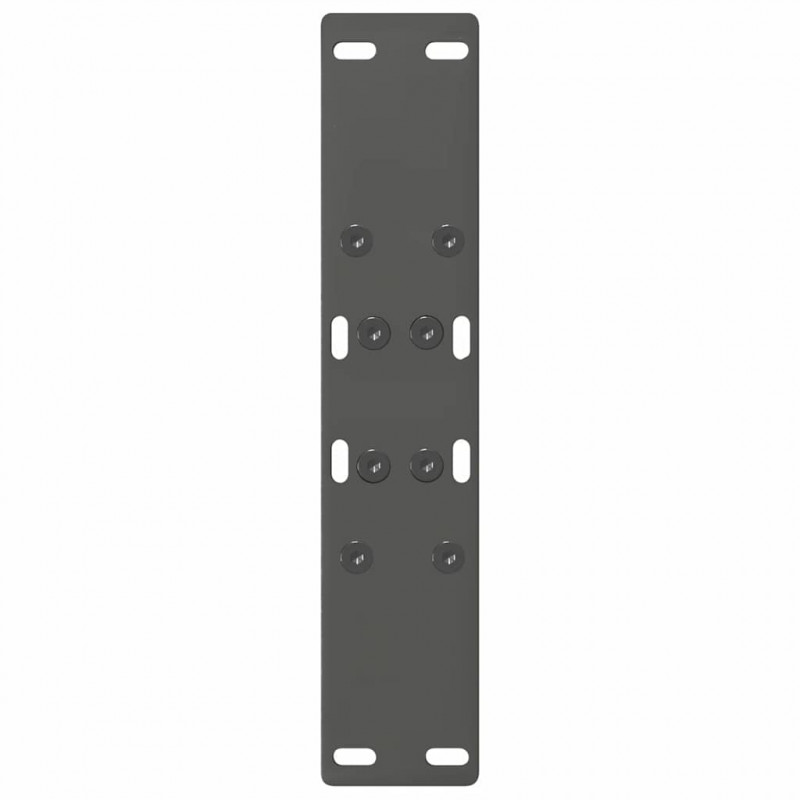 Nogi do stolika kawowego w kształcie litery A 2 szt. Antracyt 38x(42-43) cm Stal