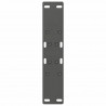 Nogi do stolika kawowego w kształcie litery A 2 szt. Antracyt 38x(42-43) cm Stal