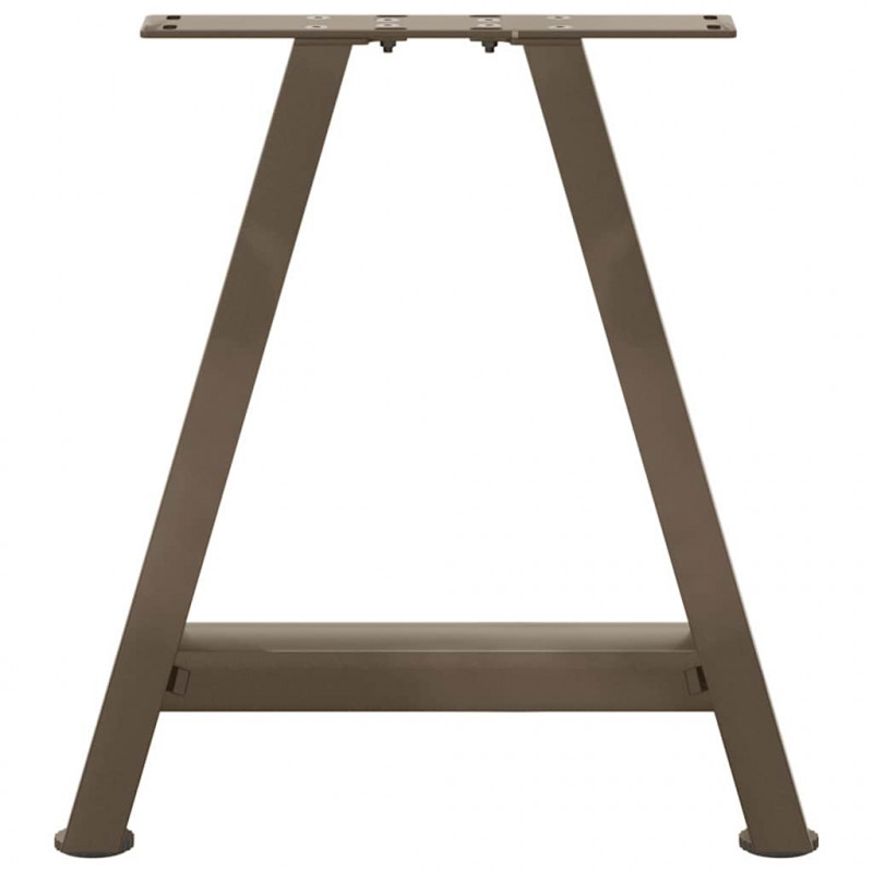 Nogi do stolika kawowego w kształcie litery A 2 szt. 38x(42-43) cm Stal
