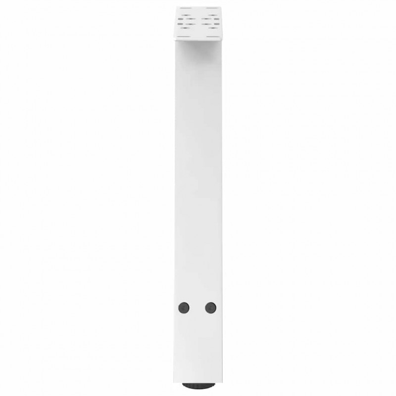 Nogi do stolika kawowego w kształcie litery A 2 szt. Białe 50x(42-43) cm Stal
