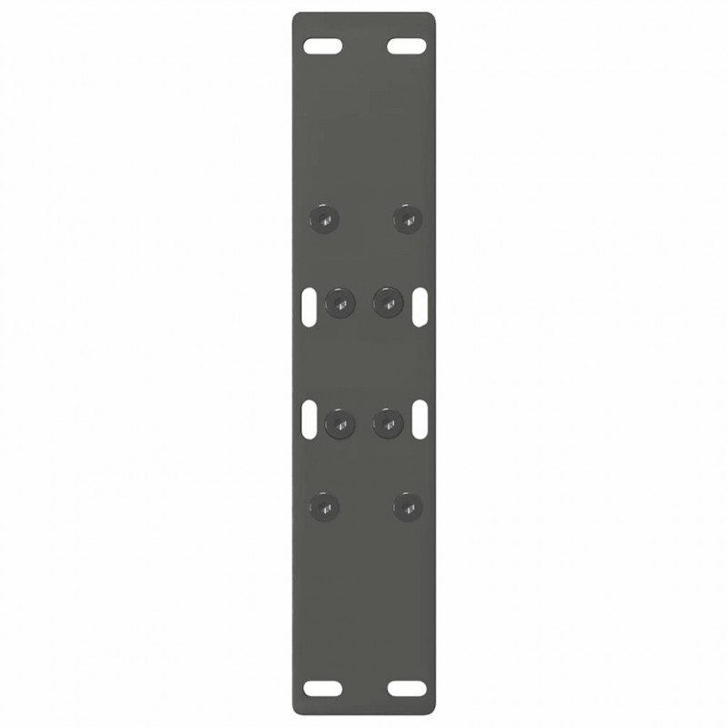 Nogi do stolika kawowego w kształcie litery A 2 szt. Antracyt 50x(42-43) cm Stal