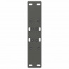 Nogi do stolika kawowego w kształcie litery A 2 szt. Antracyt 50x(42-43) cm Stal