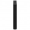 Nogi do stolika kawowego w kształcie litery U 2 szt. Czarne 50x(42-43) cm Stal