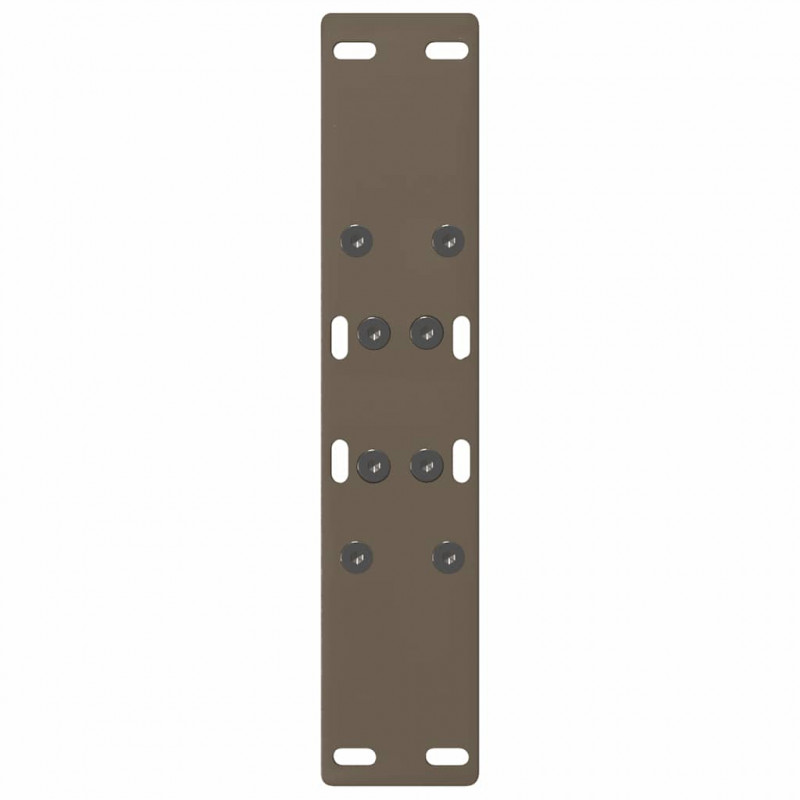 Nogi do stolika kawowego w kształcie litery A 2 szt. 50x(42-43) cm Stal