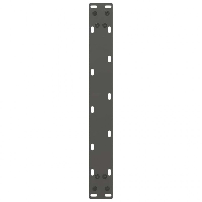 Nogi do stolika kawowego w kształcie litery U 2 szt. Antracyt 50x(42-43) cm Stal