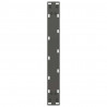 Nogi do stolika kawowego w kształcie litery U 2 szt. Antracyt 50x(42-43) cm Stal