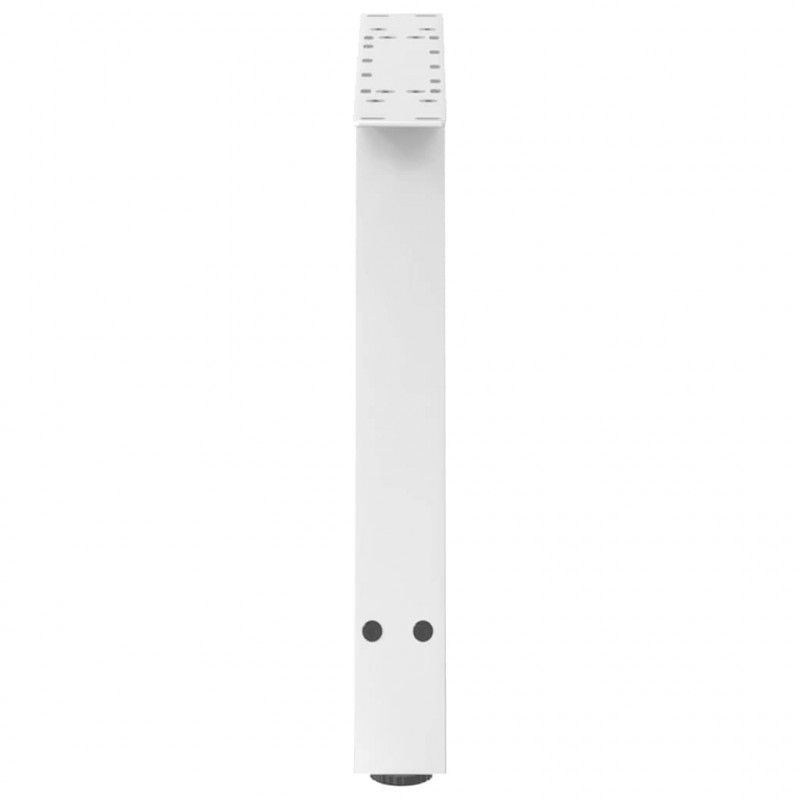 Nogi do stolika kawowego w kształcie litery A 2 szt. Białe 60x(42-43) cm Stal
