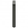 Nogi do stolika kawowego w kształcie litery A 2 szt. Antracyt 60x(42-43) cm Stal