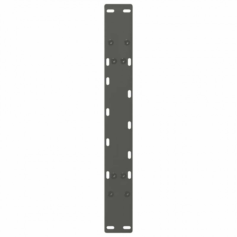 Nogi do stolika kawowego w kształcie litery A 2 szt. Antracyt 60x(42-43) cm Stal