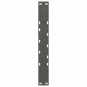 Nogi do stolika kawowego w kształcie litery A 2 szt. Antracyt 60x(42-43) cm Stal
