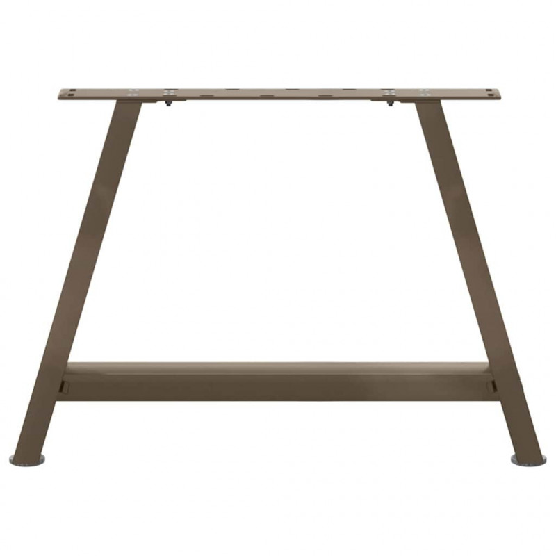 Nogi do stolika kawowego w kształcie litery A 2 szt. 60x(42-43) cm Stal