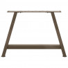 Nogi do stolika kawowego w kształcie litery A 2 szt. 60x(42-43) cm Stal