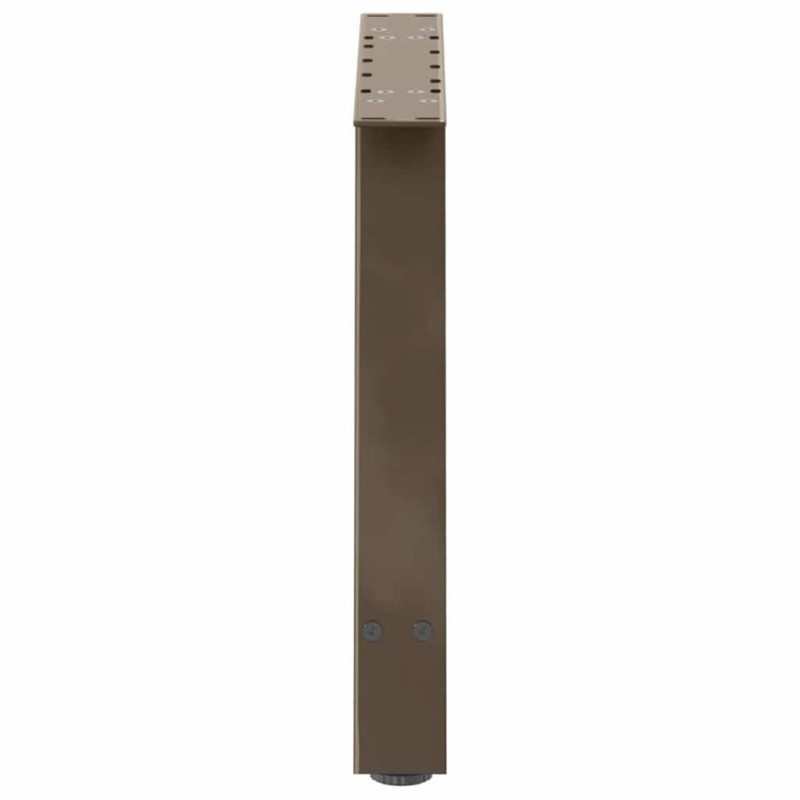 Nogi do stolika kawowego w kształcie litery A 2 szt. 60x(42-43) cm Stal
