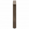 Nogi do stolika kawowego w kształcie litery A 2 szt. 60x(42-43) cm Stal