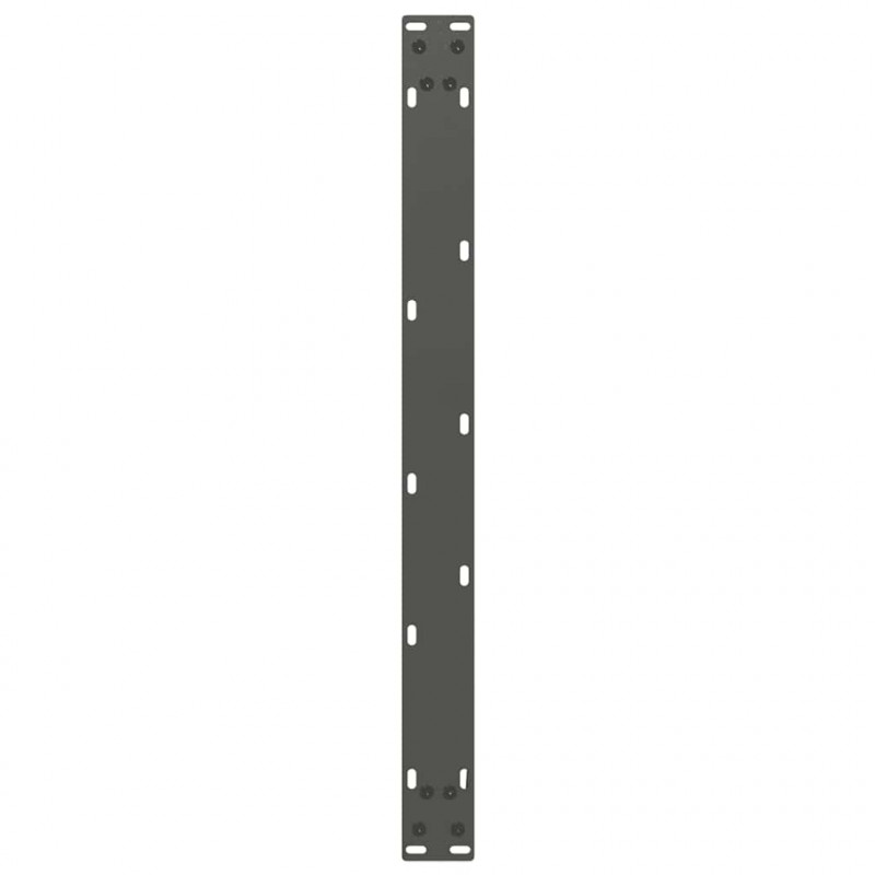 Nogi do stolika kawowego w kształcie litery U 2 szt. Antracyt 60x(42-43) cm Stal