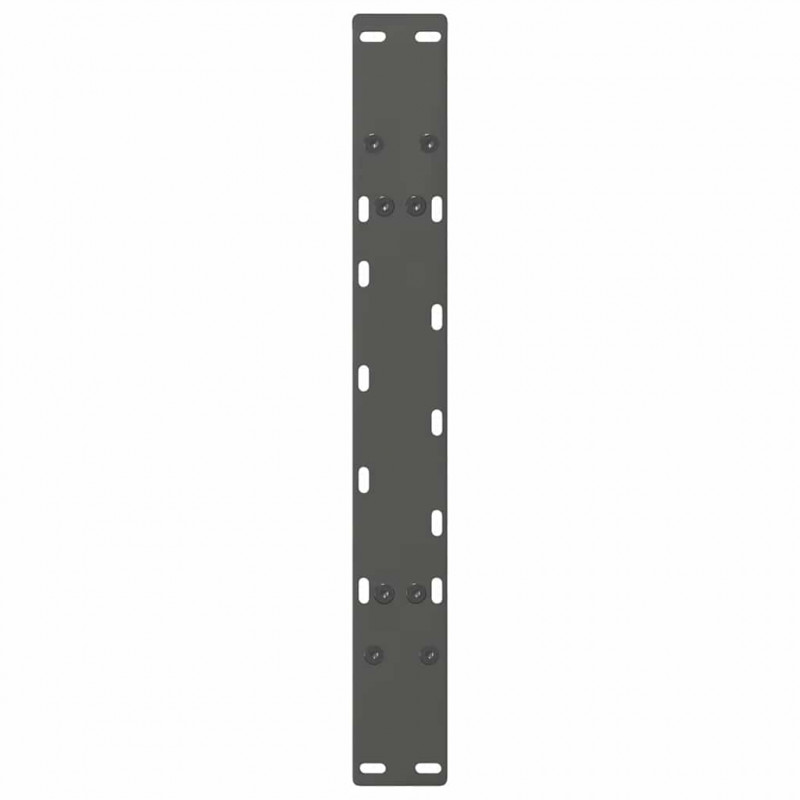 Nogi do stolika kawowego w kształcie litery A 2 szt. Antracyt 70x(42-43) cm Stal