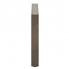 Nogi do stolika kawowego w kształcie litery U 2 szt. Naturalna stal 60x(42-43) cm Stal