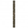 Nogi do stolika kawowego w kształcie litery U 2 szt. Naturalna stal 60x(42-43) cm Stal