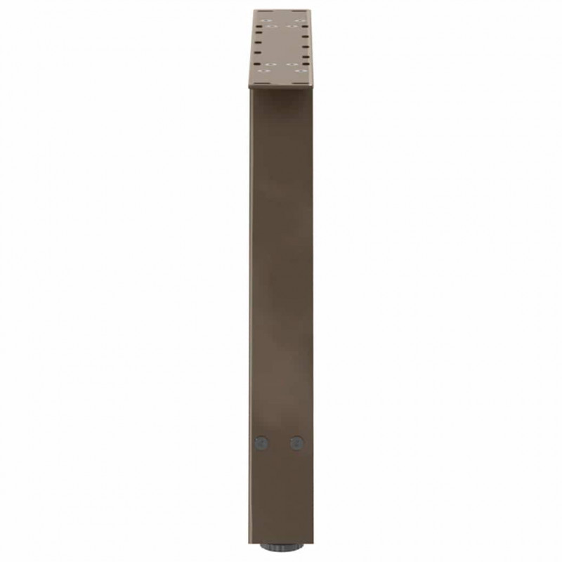 Nogi do stolika kawowego w kształcie litery A 2 szt. 70x(42-43) cm Stal