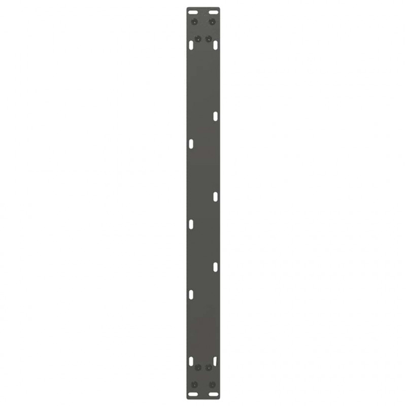 Nogi do stolika kawowego w kształcie litery U 2 szt. Antracyt 70x(42-43) cm Stal
