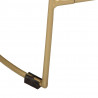 Hokery barowe 2 szt. 49x43x79 cm Drewno lite Mango
