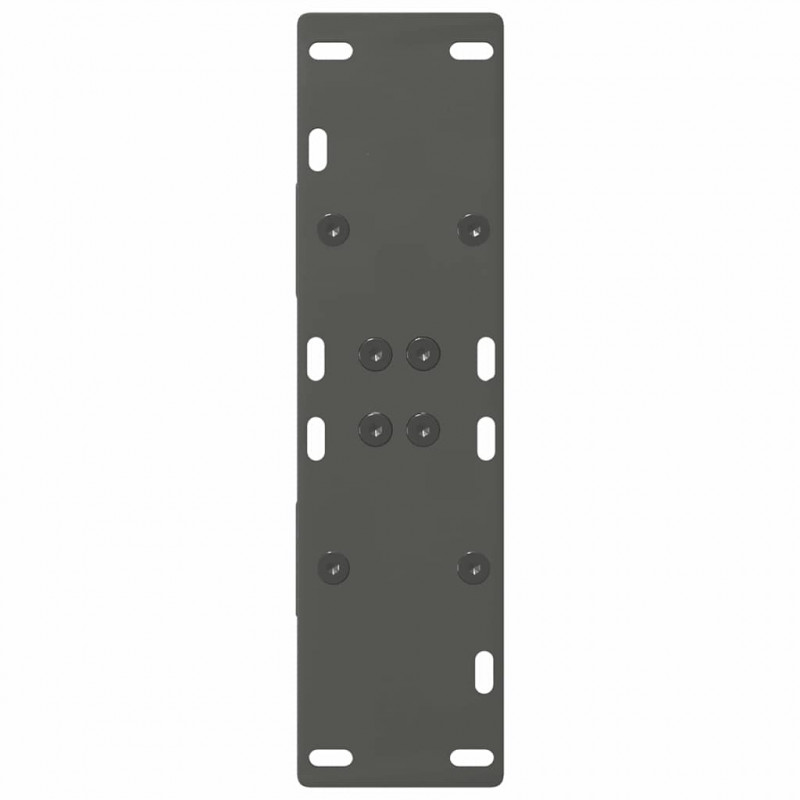 Nogi do stołu jadalnego w kształcie litery A 2 szt. Antracyt 50x(72-73) cm Stal