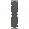 Nogi do stołu jadalnego w kształcie litery A 2 szt. Antracyt 50x(72-73) cm Stal