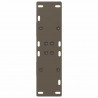 Nogi do stołu jadalnego w kształcie litery A 2 szt. 50x(72-73) cm Stal