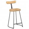 Hokery barowe 2 szt. 49x43x88 cm Drewno lite Mango