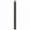 Nogi do stołu konsolowego w kształcie litery U 2 szt. Antracyt 28x(72-73) cm Stal