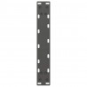 Nogi do stołu konsolowego w kształcie litery U 2 szt. Antracyt 28x(72-73) cm Stal
