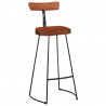 Hokery barowe 2 szt. 49x43x103 cm Drewno lite Mango