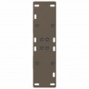Nogi do stołu jadalnego w kształcie litery A 2 szt. 60x(72-73) cm Stal