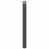 Nogi do stołu konsolowego w kształcie litery U 2 szt. Antracyt 38x(72-73) cm Stal