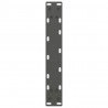 Nogi do stołu konsolowego w kształcie litery U 2 szt. Antracyt 38x(72-73) cm Stal