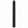 Nogi do stołu jadalnego w kształcie litery A 2 szt. Czarne 70x(72-73) cm Stal