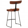 Hokery barowe 2 szt. 49x43x79 cm Drewno lite Mango