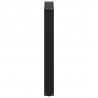 Nogi do stołu jadalnego w kształcie litery U 2 szt. Czarne 50x(72-73) cm Stal