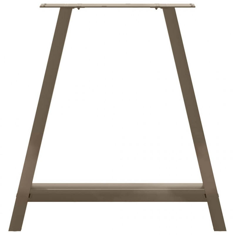 Nogi do stołu jadalnego w kształcie litery A 2 szt. 70x(72-73) cm Stal